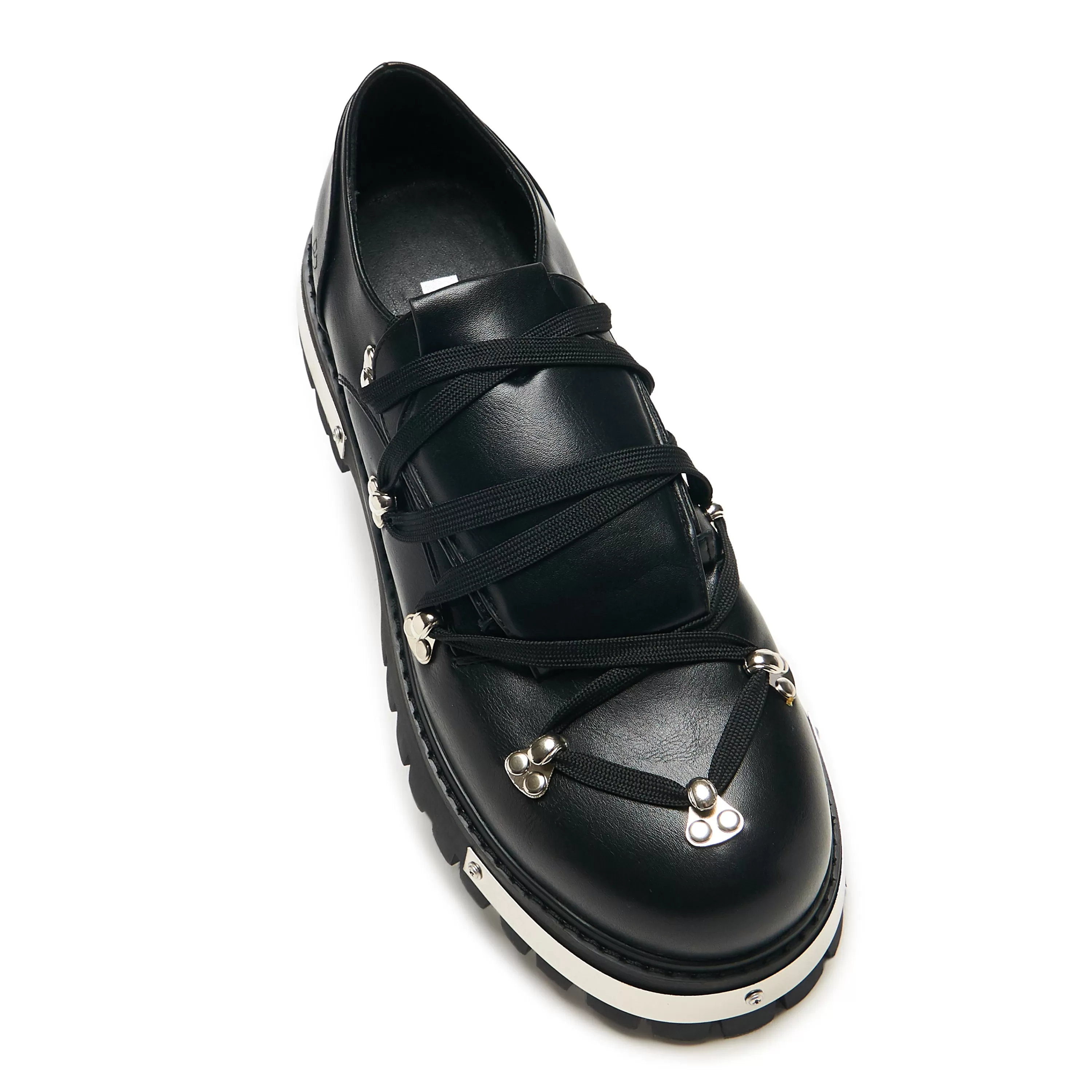 Lace Up>KOI footwear Hidden in Solitude Men's Double Tongue Lace Up Shoes - Black