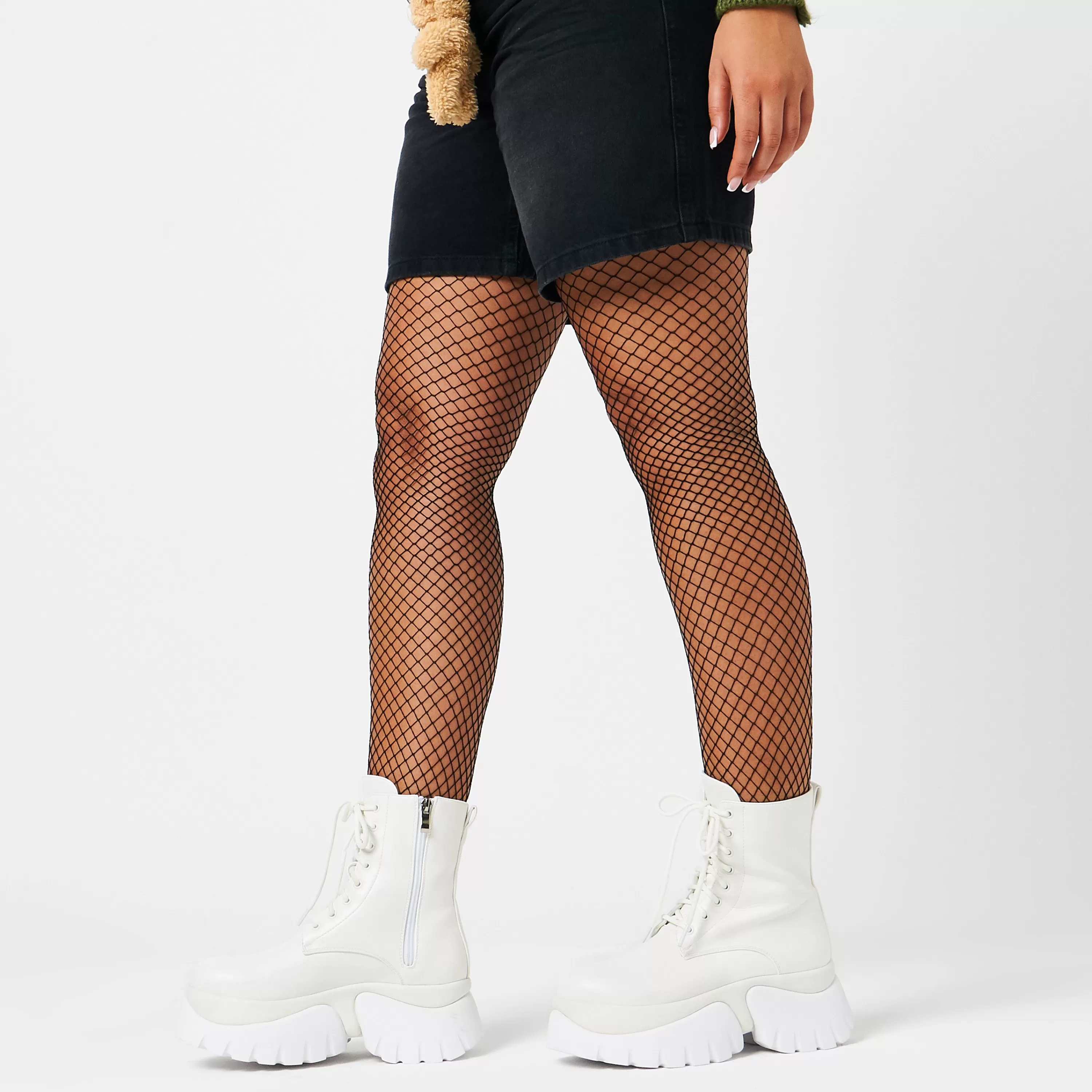 Ankle Boots | Platform Boots>KOI footwear Rancor Lace Up Monster Platform Boots - White