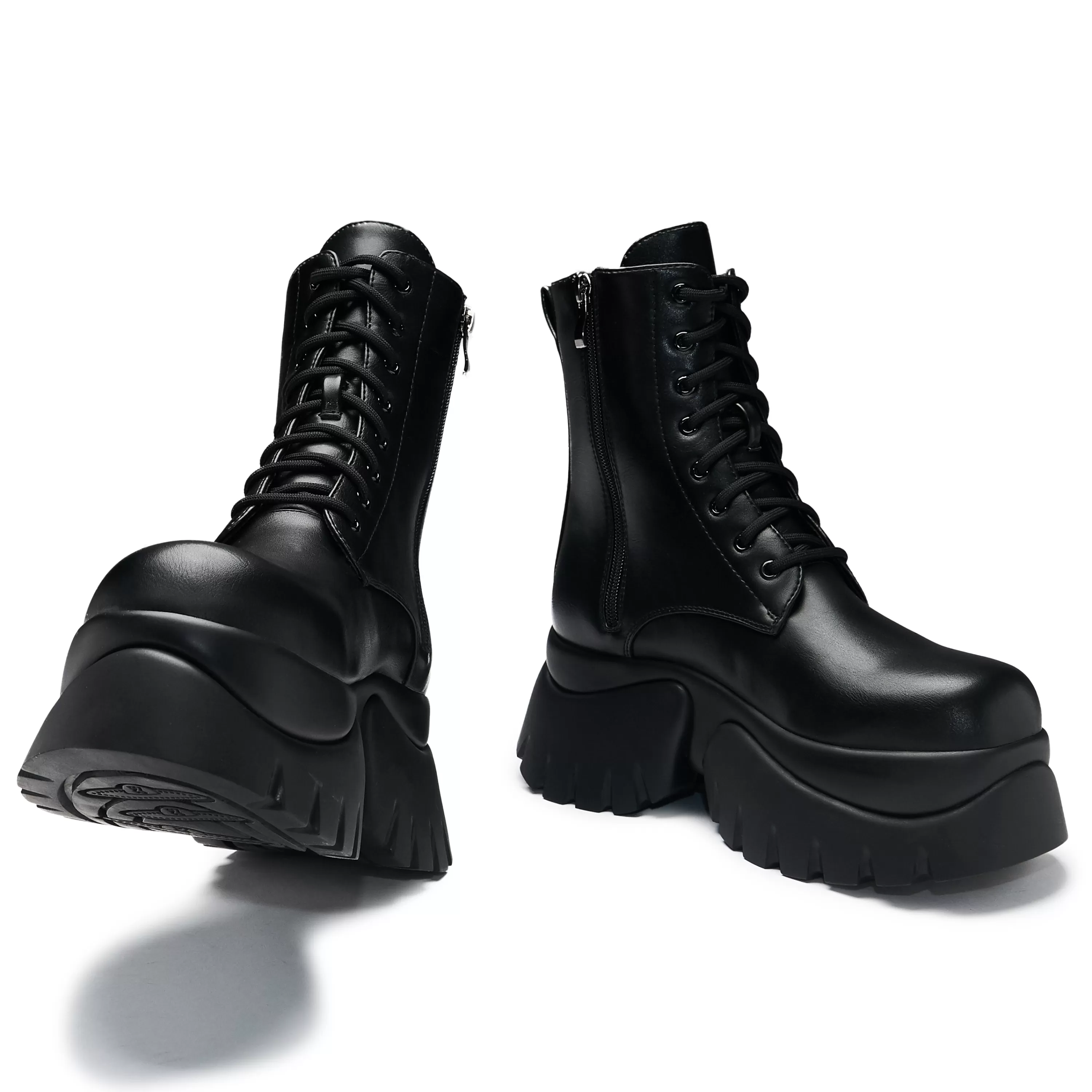 Ankle Boots | Black Boots>KOI footwear Rancor Men's Vilun Lace Up Boots Black