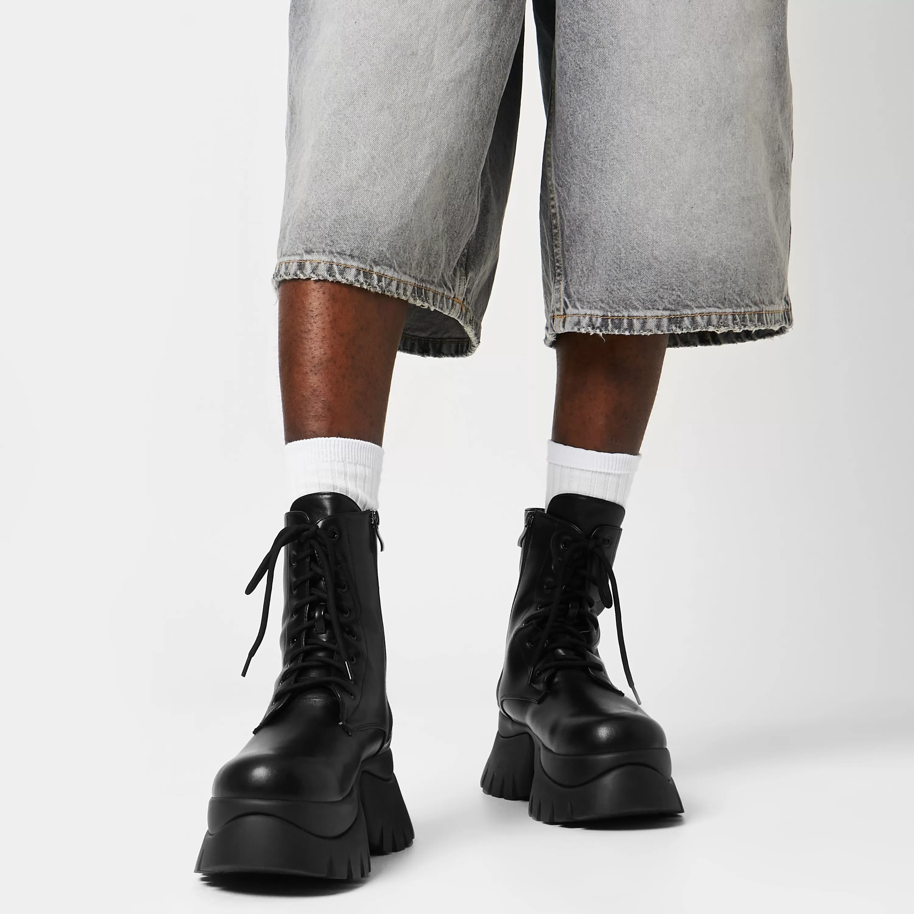 Ankle Boots | Black Boots>KOI footwear Rancor Men's Vilun Lace Up Boots Black