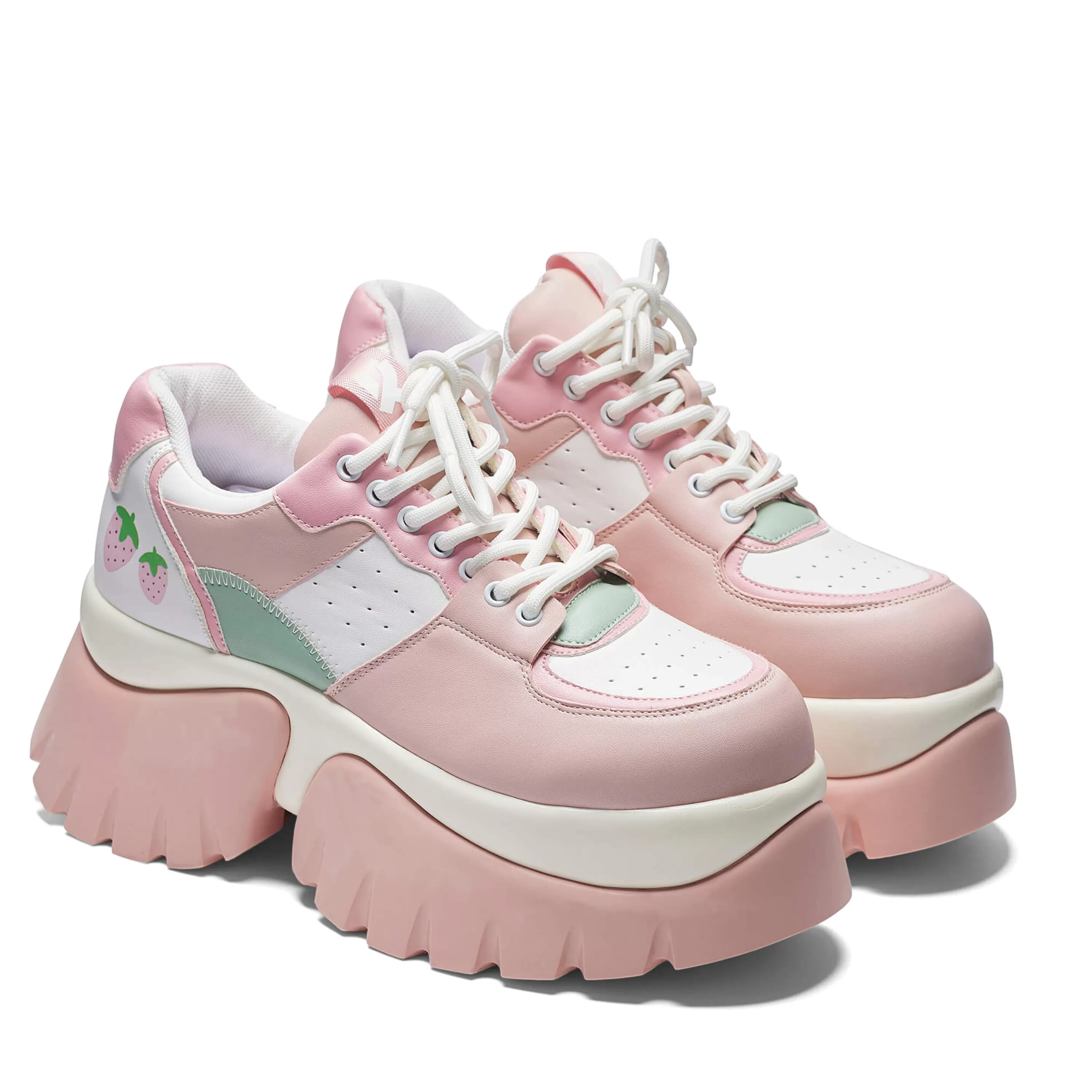 Chunky Trainers | Pink Chunky Trainers>KOI footwear Strawberry Juice Trainers Pink