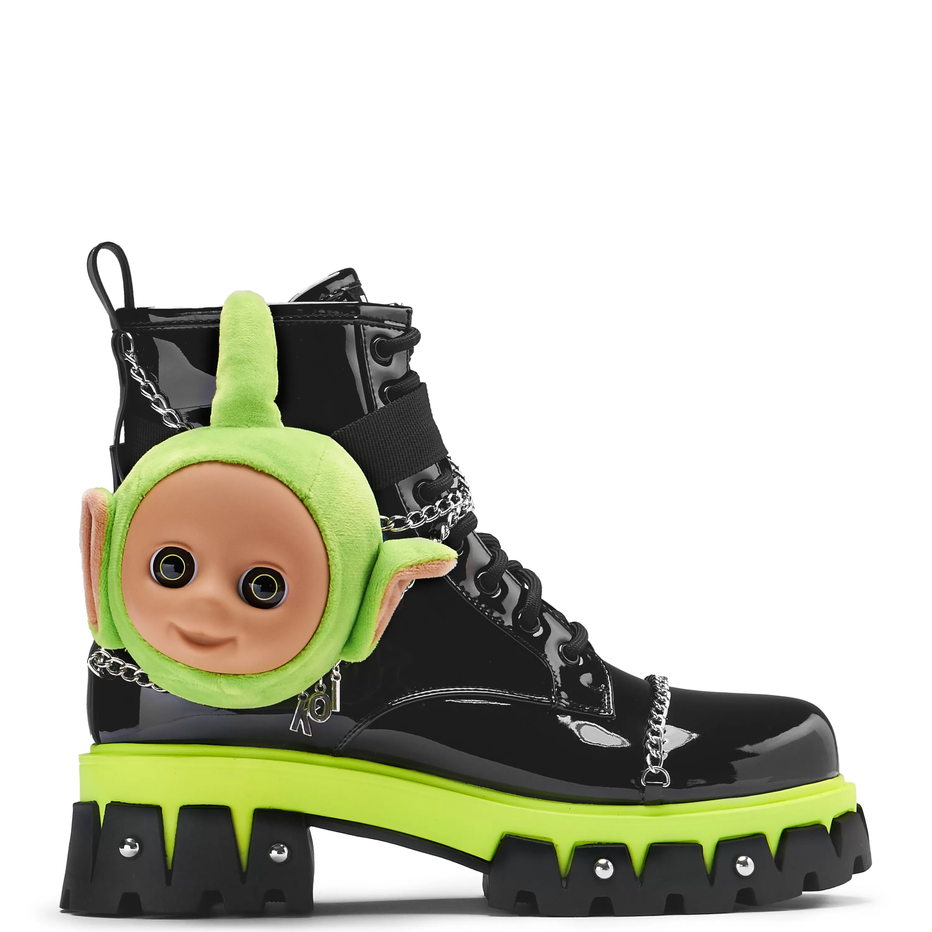 Platform Boots>KOI footwear Tubbytronic Dipsy Boots Black