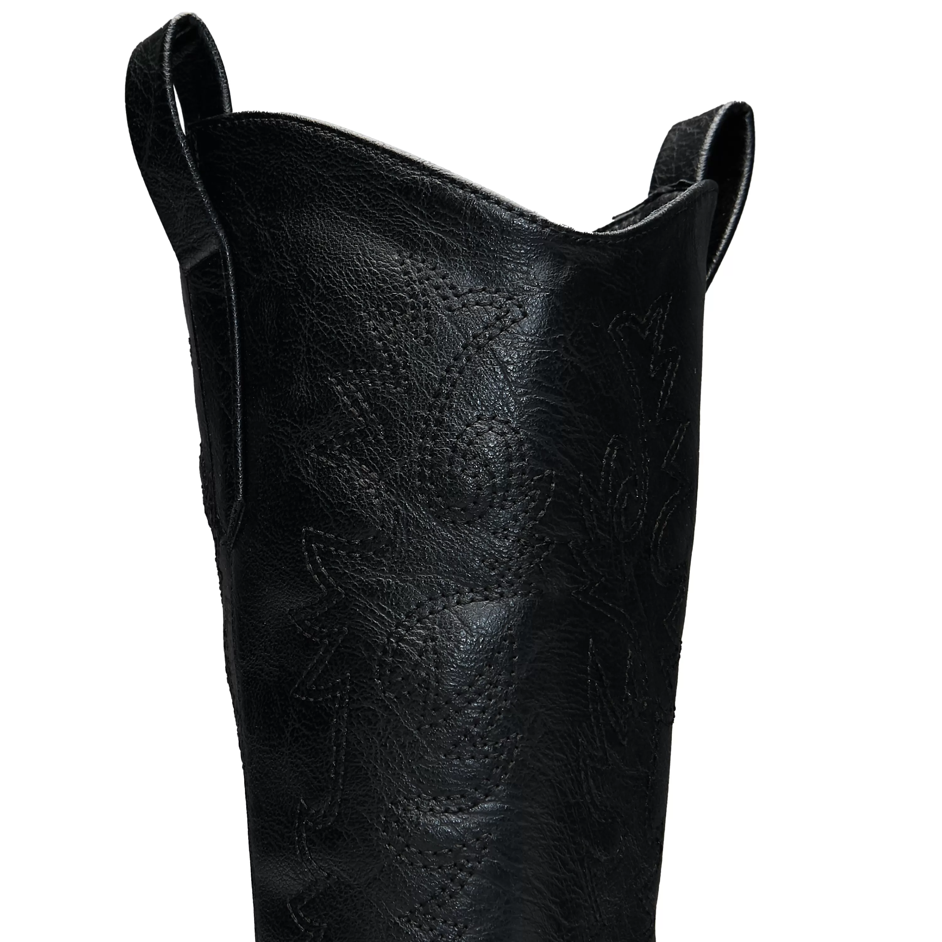 Platform Boots | Chunky Boots>KOI footwear Wintu Long Chunky Western Boots - Vintage Black